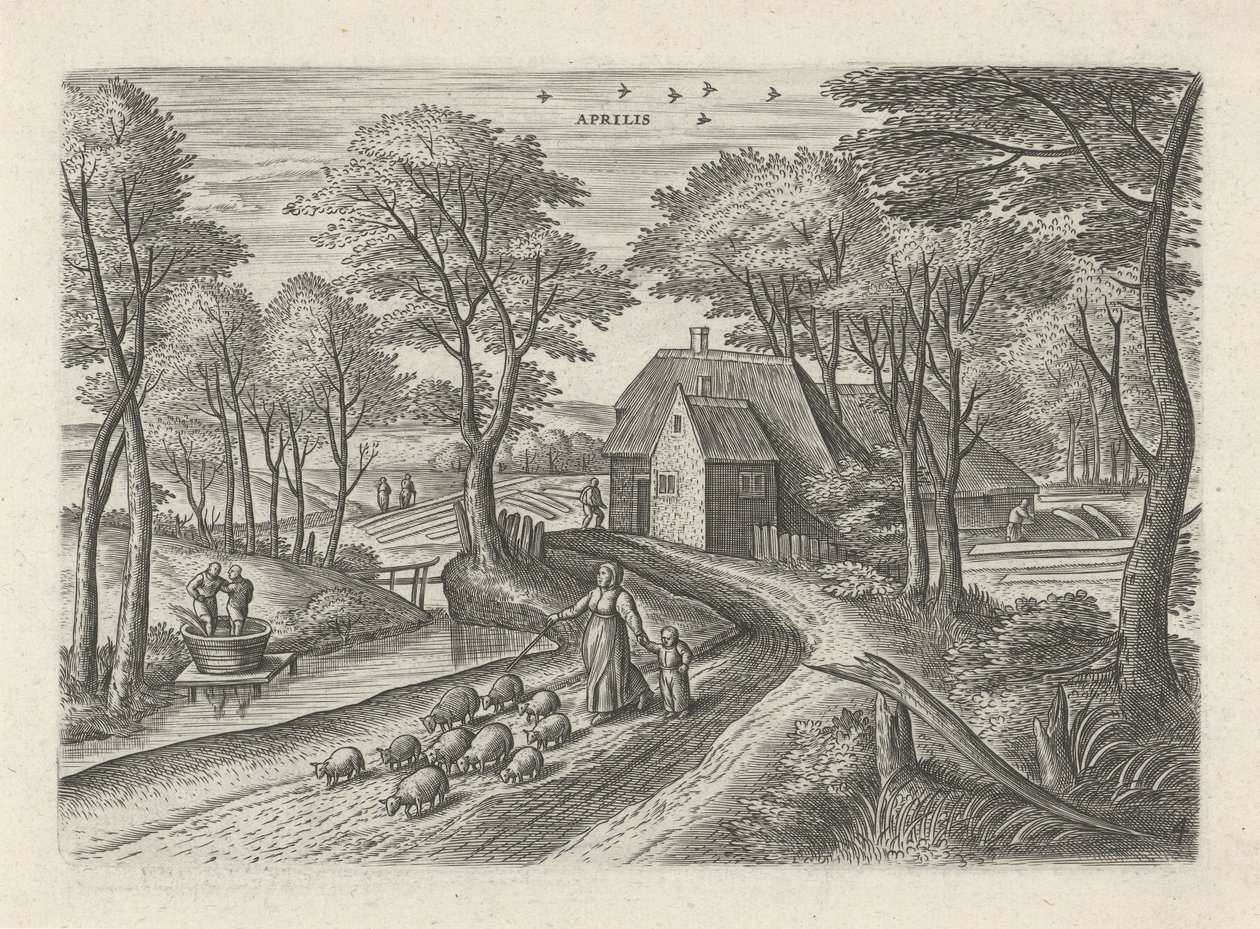 Avril - Julius Goltzius