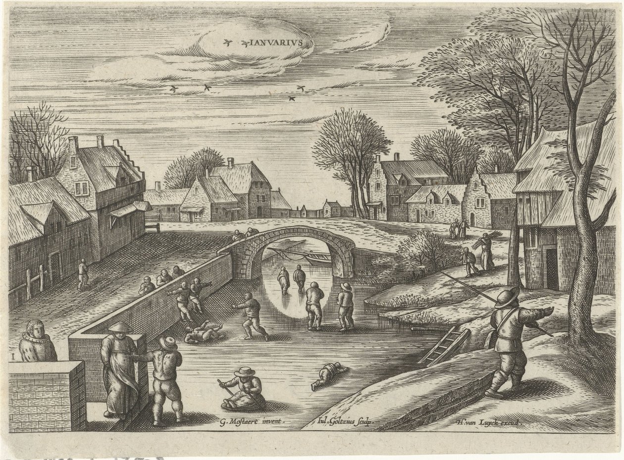 Janvier - Julius Goltzius