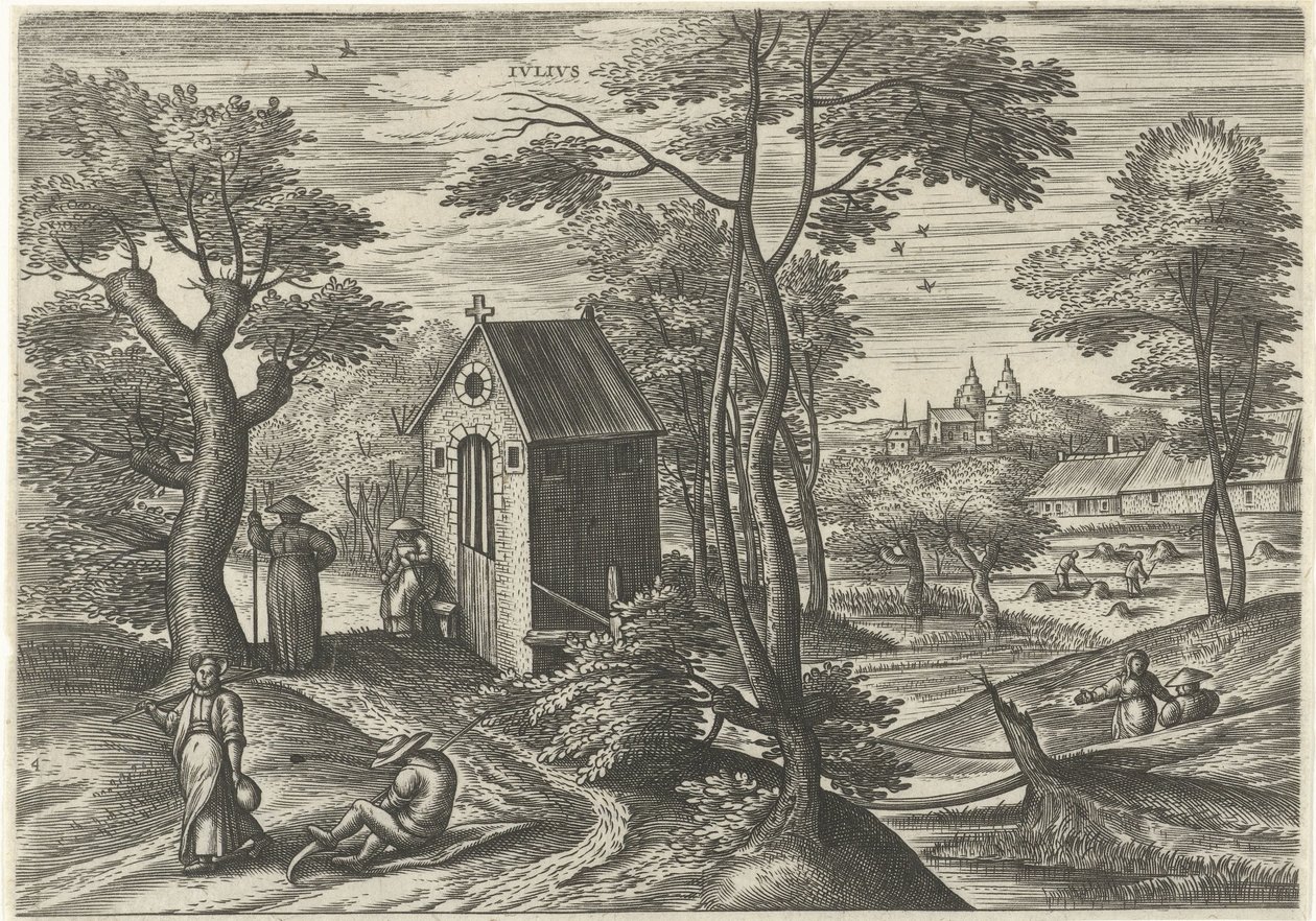 Juillet - Julius Goltzius