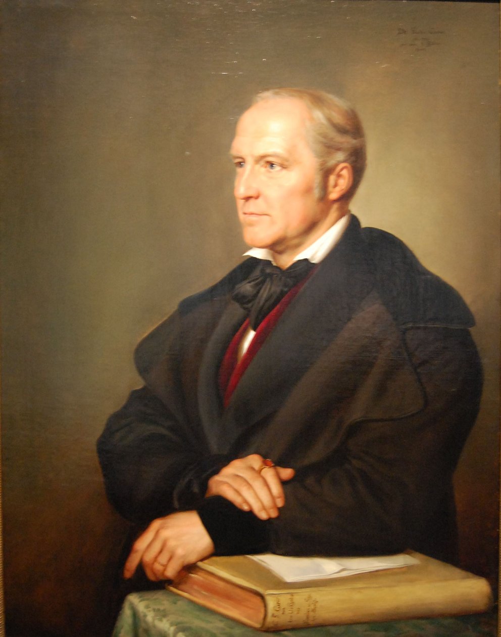 Portrait de Carl Gustav Carus - Julius Hubner