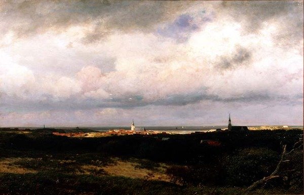 Vue côtière près de La Haye - Julius Jacobus de Sande Bakhuizen