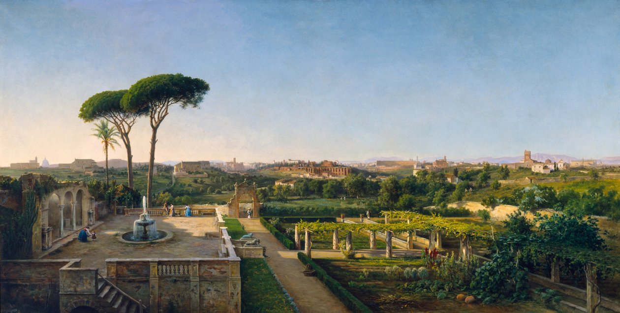 Vue de Rome depuis l