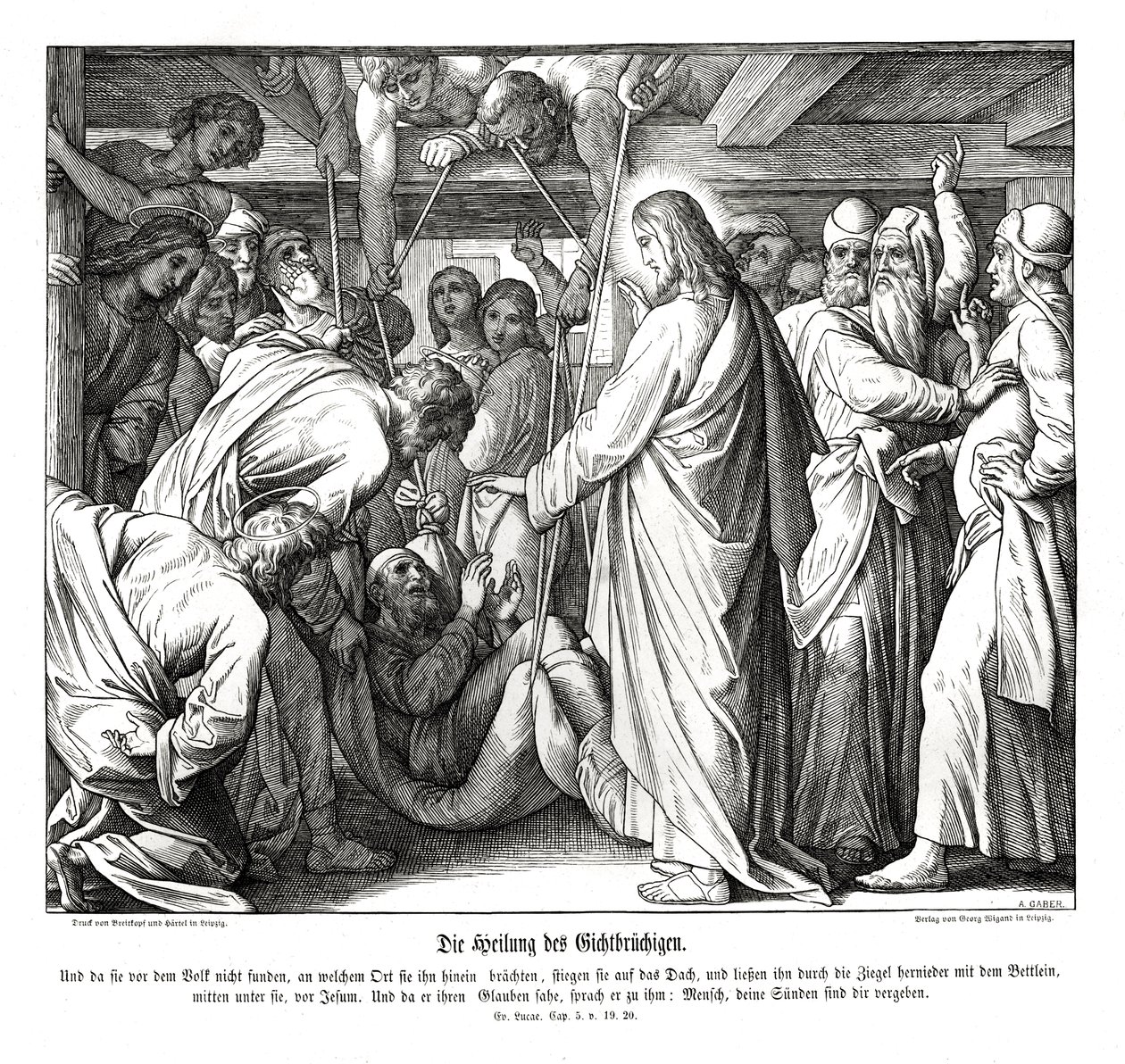 Jésus guérit l