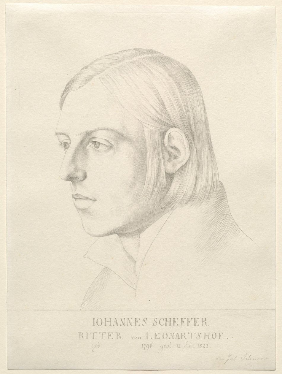 Johann Evangelist Scheffer von Leonhardshoff - Julius Schnorr von Carolsfeld