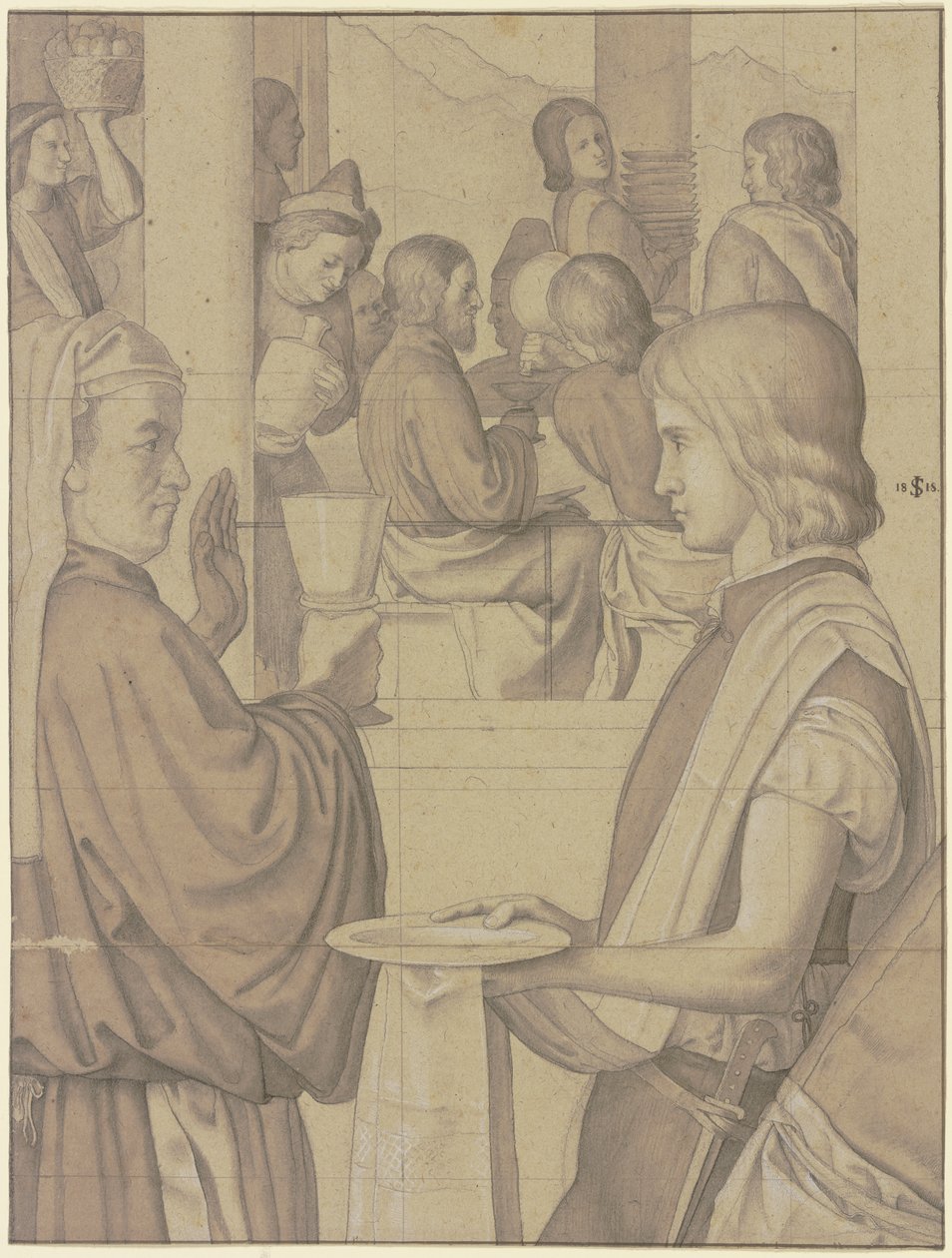 Les Noces de Cana - Julius Schnorr von Carolsfeld