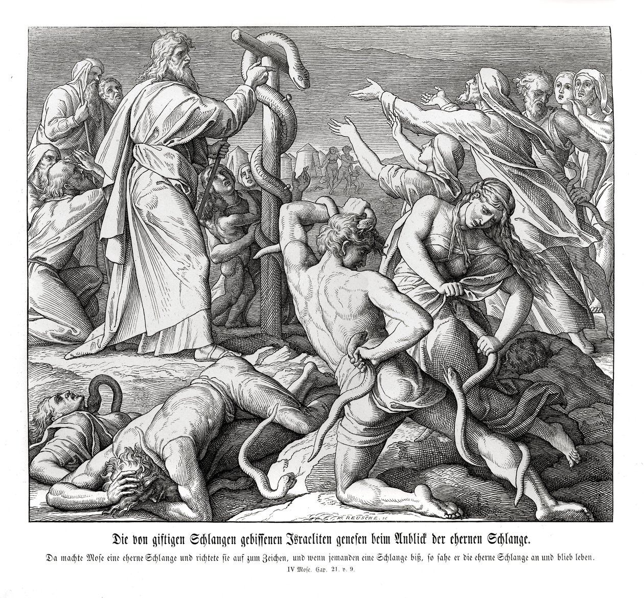 Moïse et le serpent d