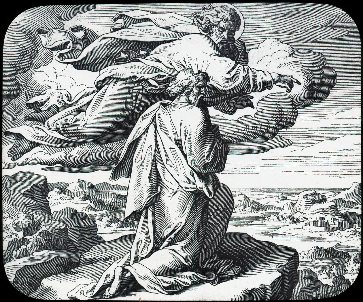 Moïse voit la terre d
