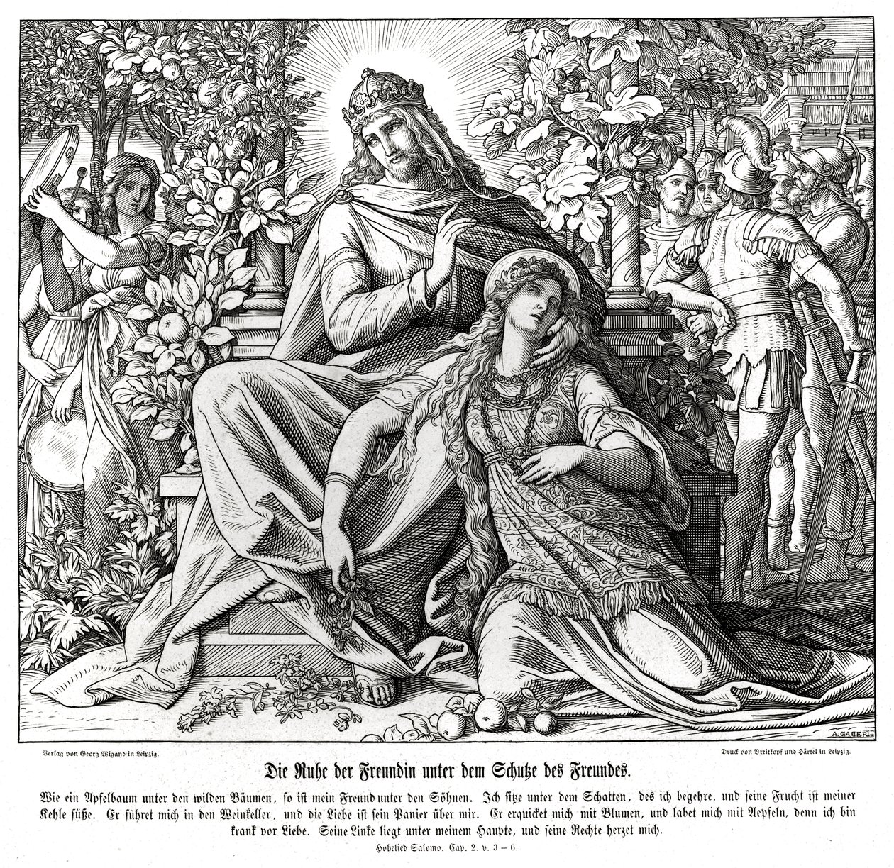 Cantique des Cantiques - Julius Schnorr von Carolsfeld