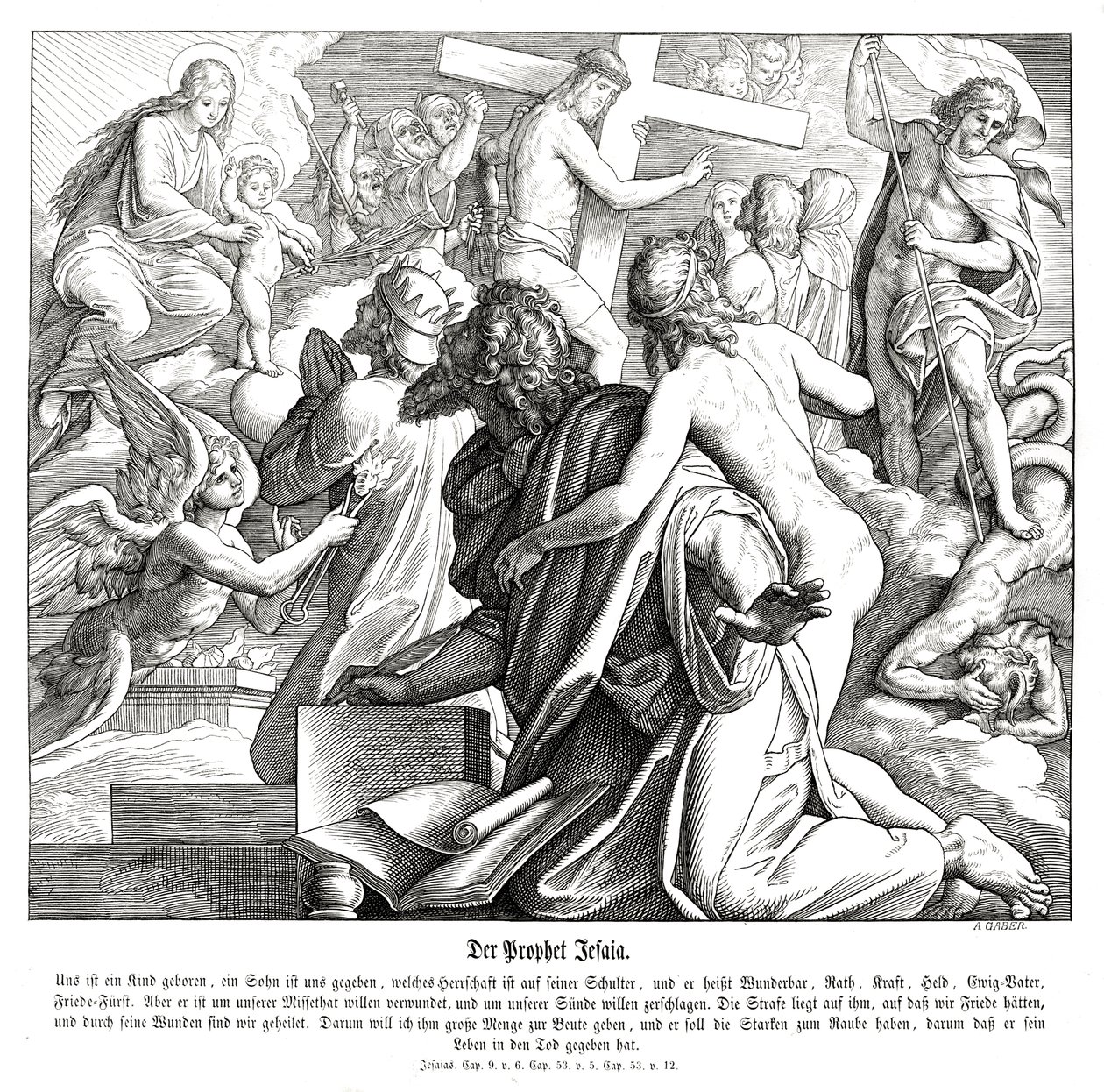 Le Prophète Isaïe - Julius Schnorr von Carolsfeld