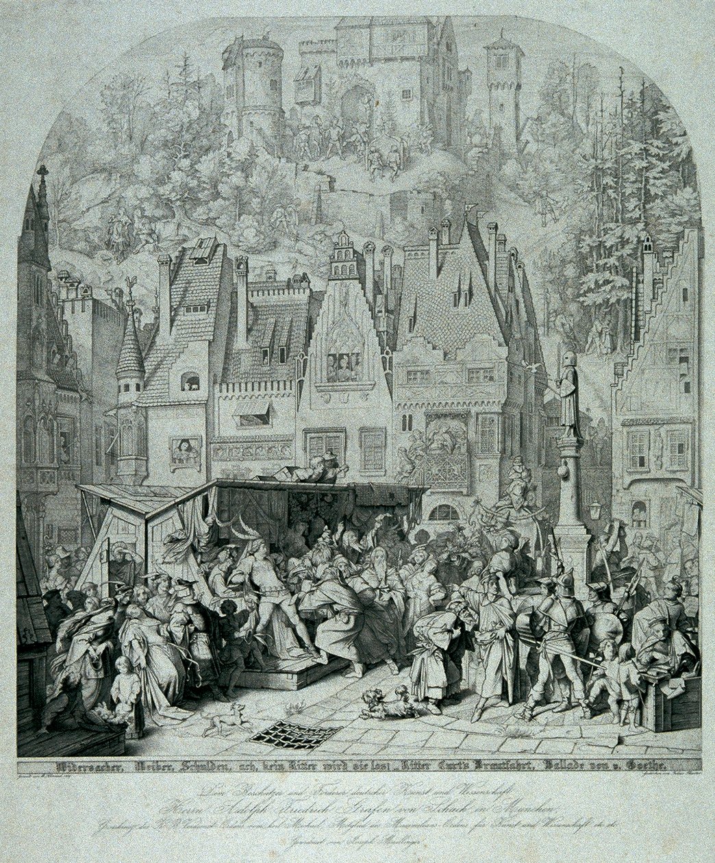 Le voyage nuptial de Ritter Curt - Julius Thaeter