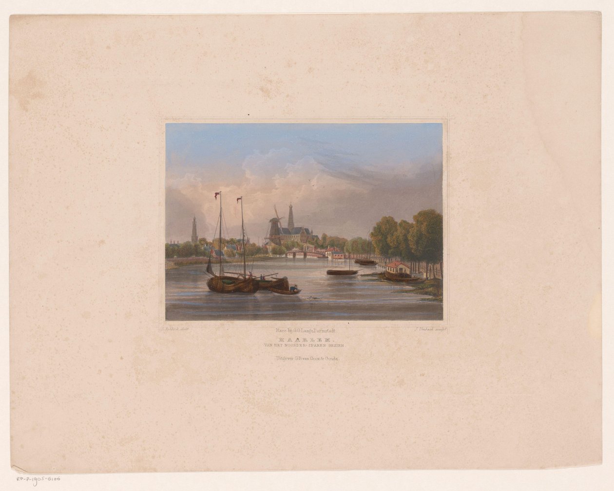 Vue de Haarlem - Julius Umbach