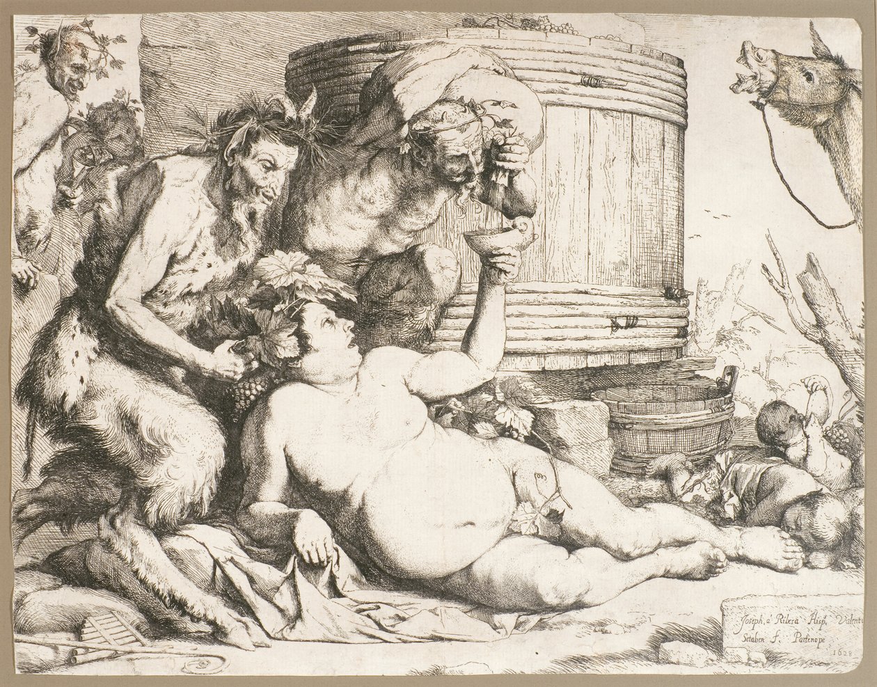 Silenus au pressoir à vin, 1628 - Jusepe de Ribera