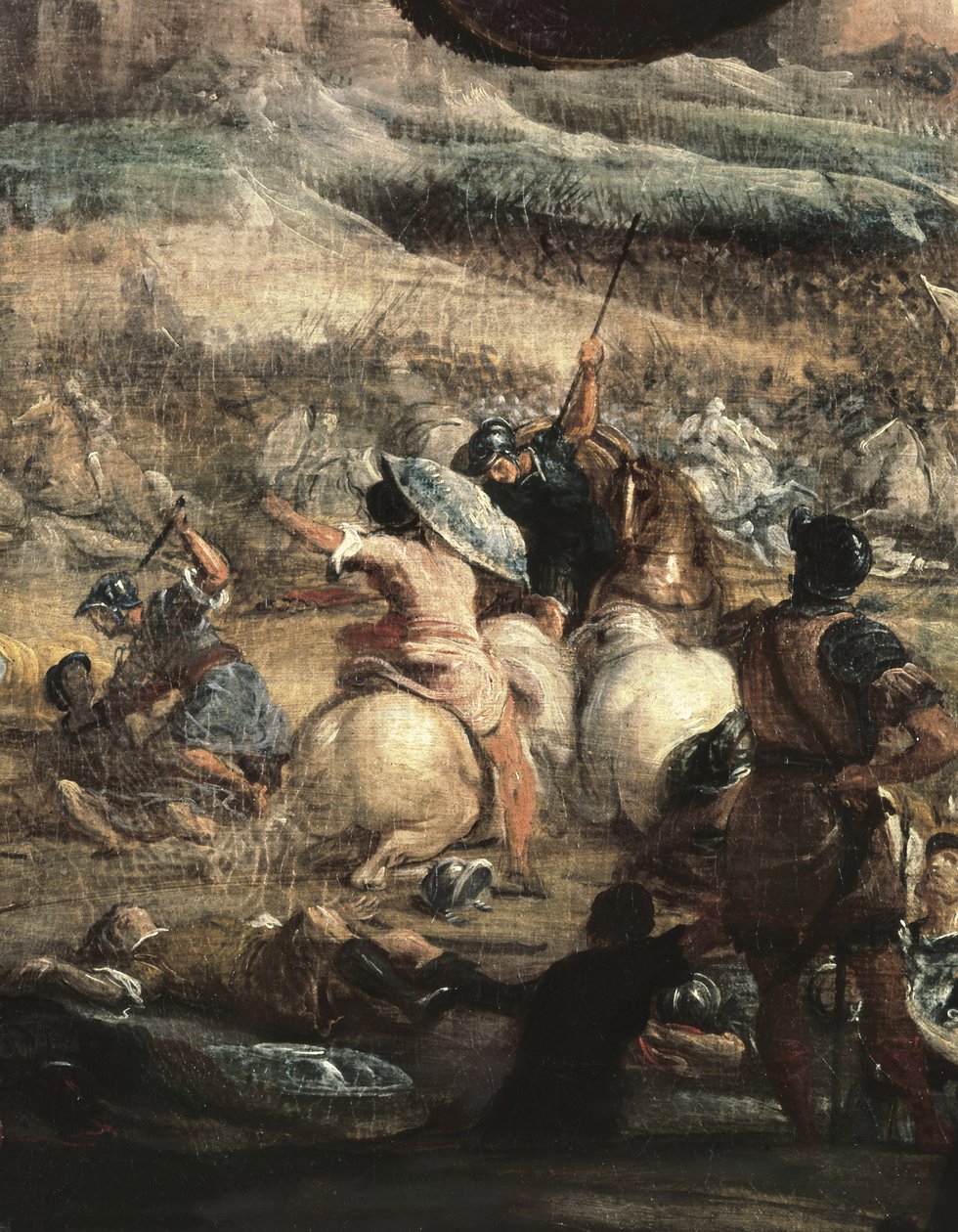 Alaric II à la bataille de Vouillé en 507 - Jusepe or Jose (c.1605 1656) Leonardo