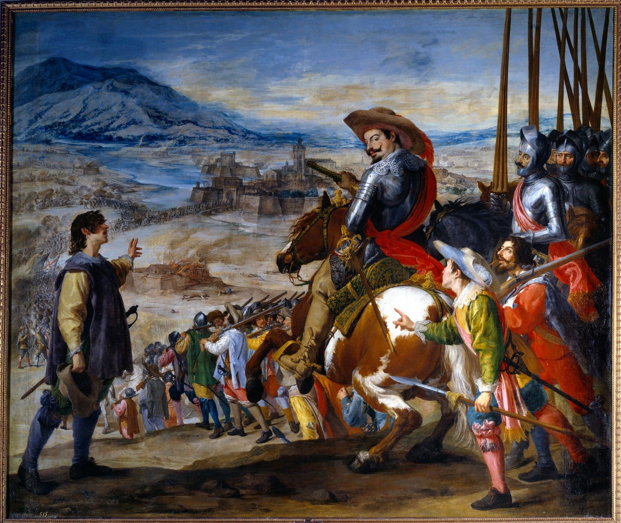 Guerre de Trente Ans (1618-1648) : la prise de Brissac en 1638 par Bernard de Saxe-Weimar - Jusepe or Jose (c.1605-1656) Leonardo