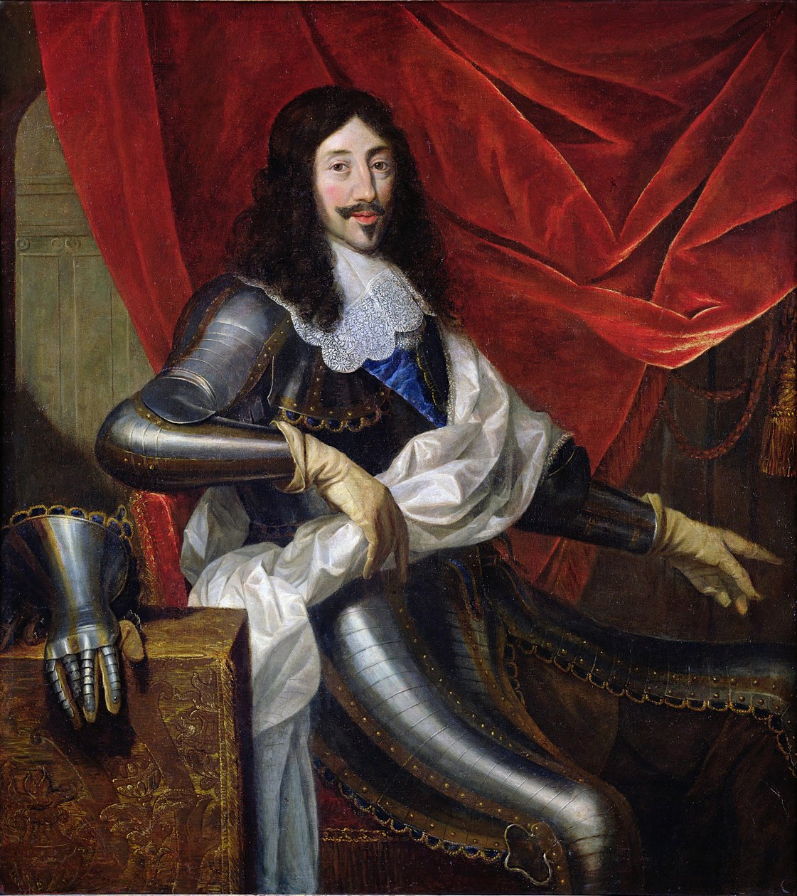 Louis XIII (1601-43) Roi de France et de Navarre, après 1630 - Justus van Egmont