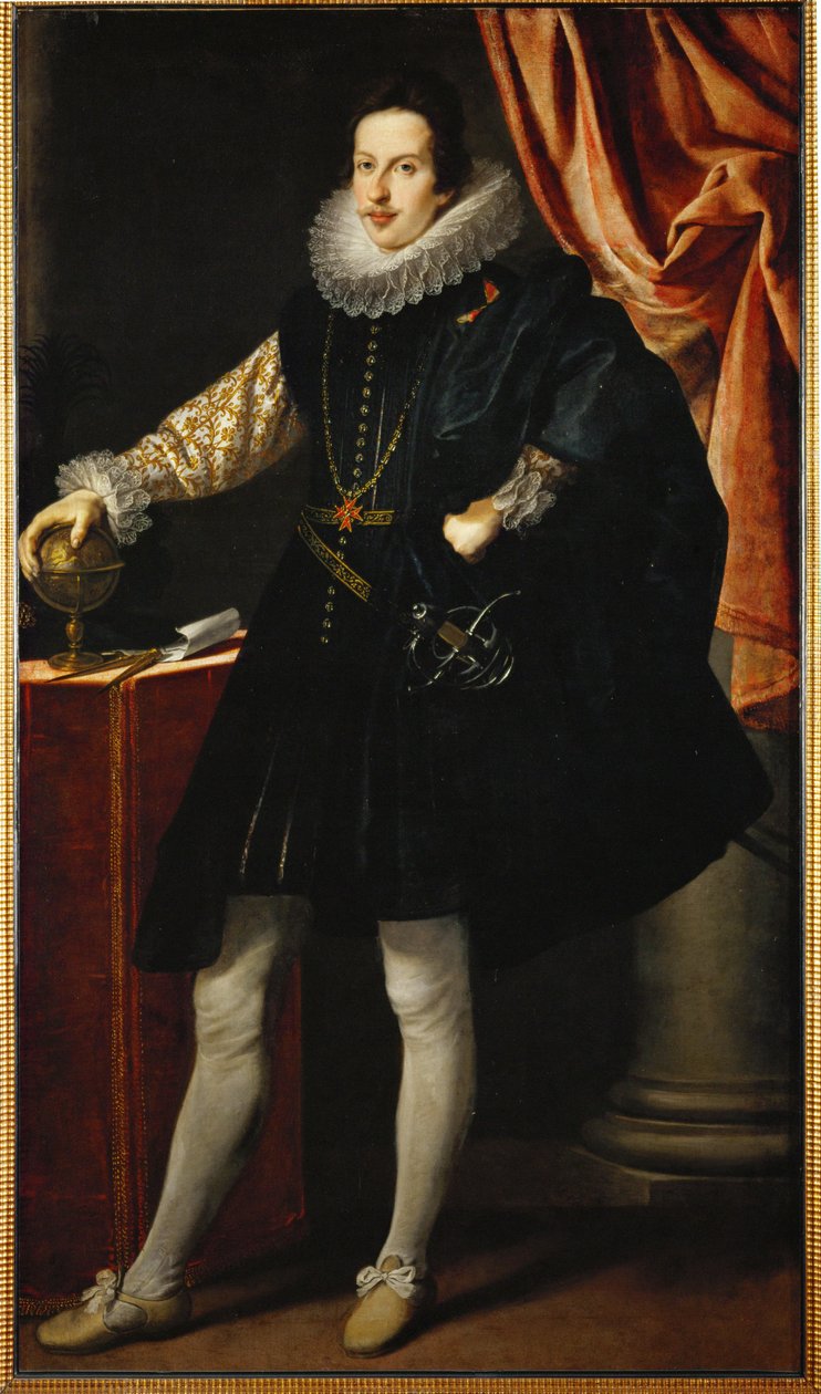 Grand-duc Cosimo II de Toscane (huile sur toile) - Justus Sustermans