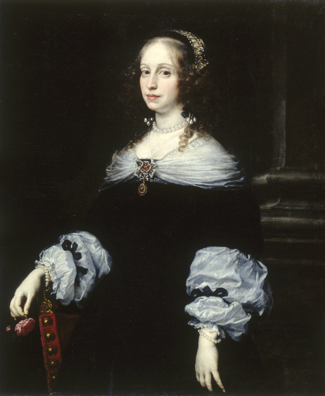 Portrait de la comtesse Teresa Dudley di Carpegna - Justus Sustermans