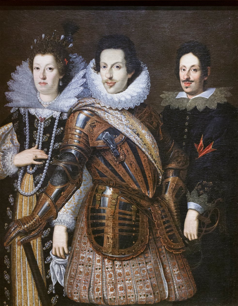 Cosimo II de Médicis avec sa femme Maria Magdalena d