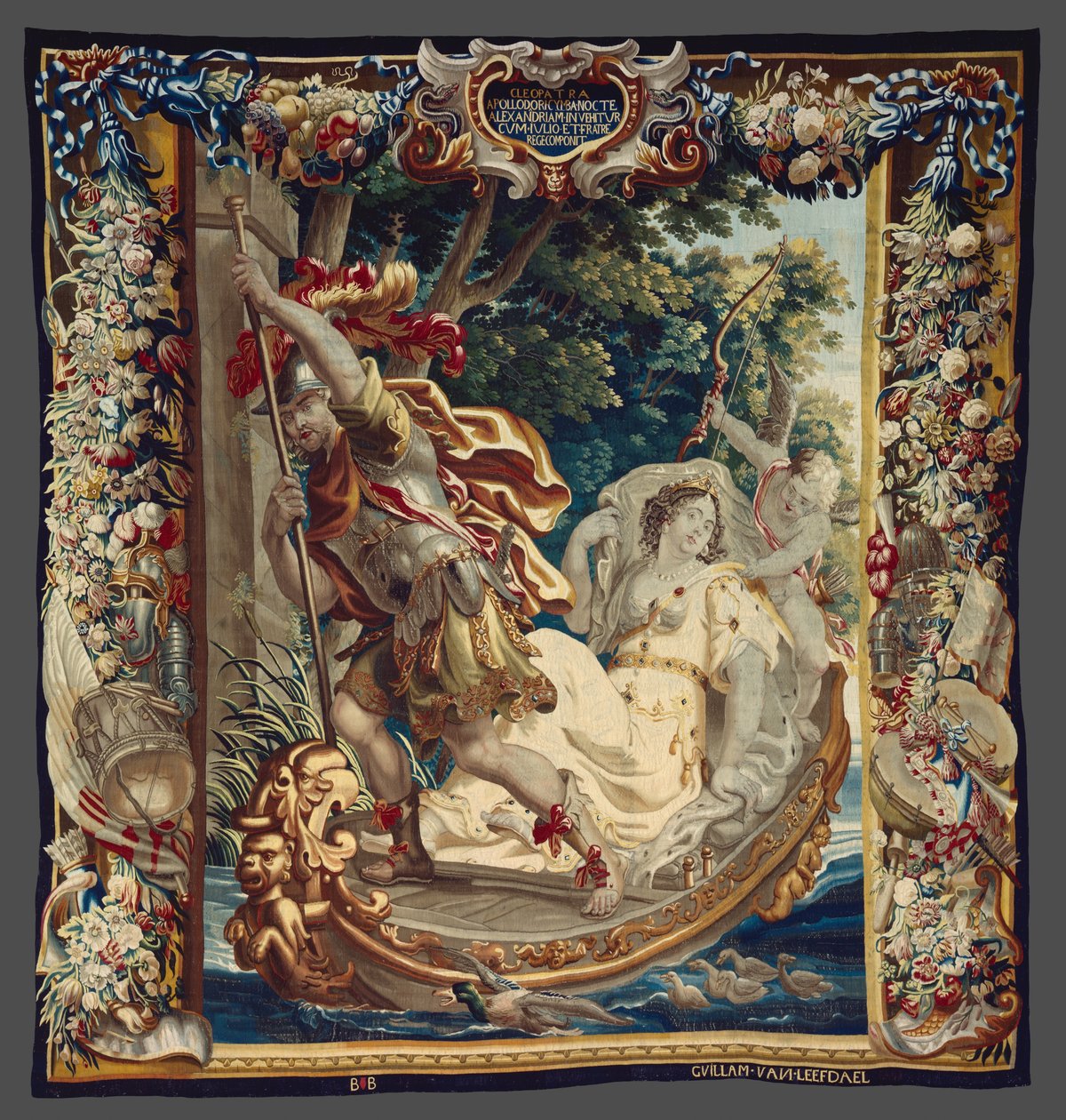 Cléopâtre doit rendre hommage à Rome, extrait de L