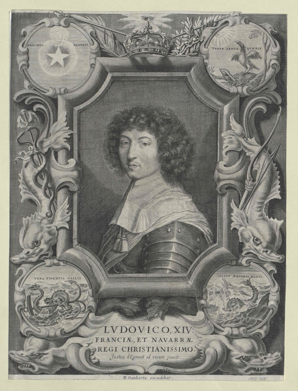 Roi de France Louis XIV - Justus van Egmont