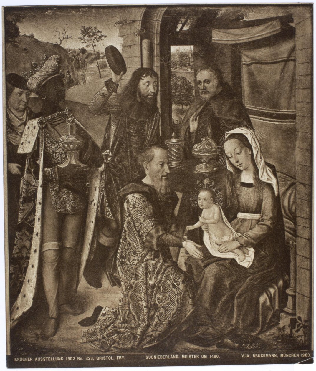 Adoration des Mages - Justus van Gent