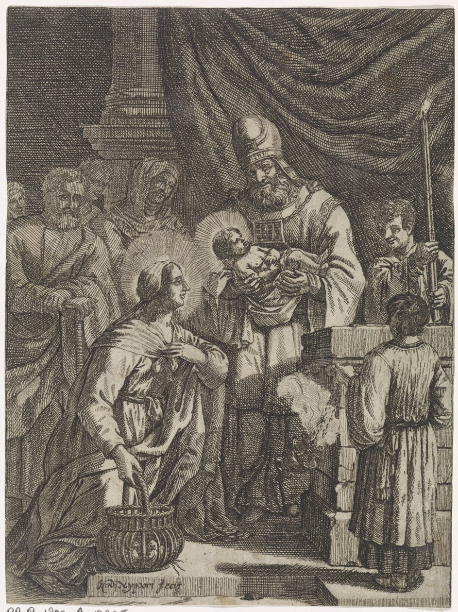 Présentation du Christ au temple - Justus van den Nijpoort