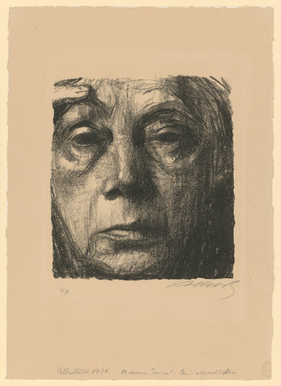 Autoportrait - Käthe Kollwitz
