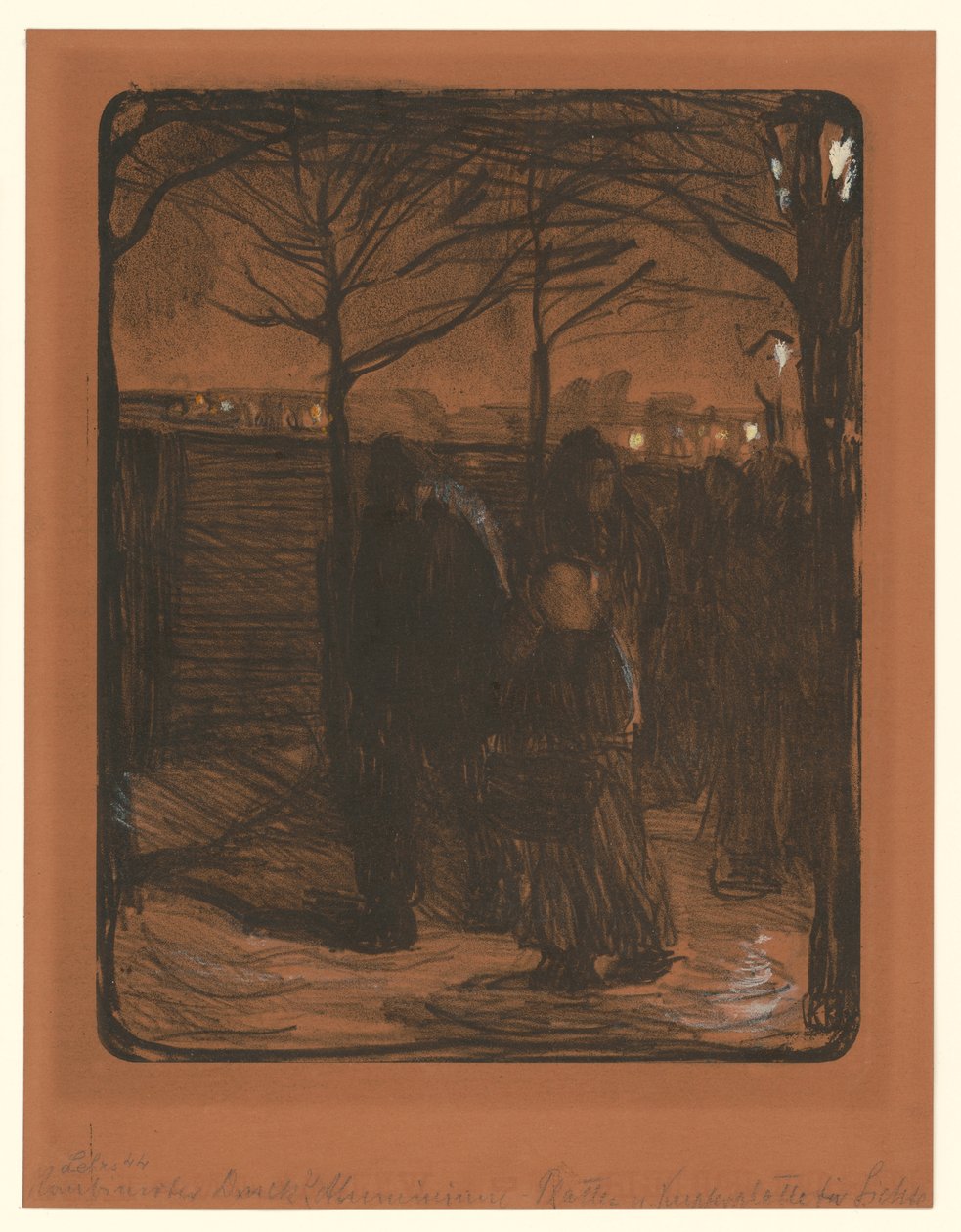 Banlieue (1er état) - Käthe Kollwitz