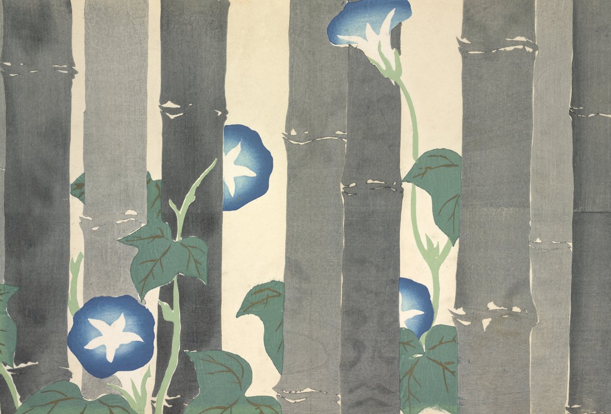 Asagao, de Momoyo-gusa - Kamisaka Sekka