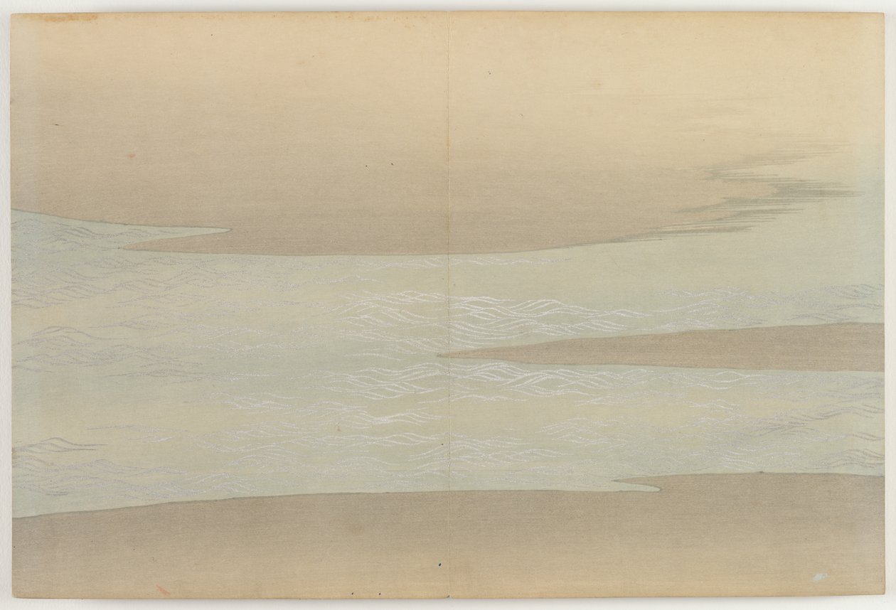 Fleurs de Cent Mondes (Momoyogusa) : Petites Vagues - Kamisaka Sekka
