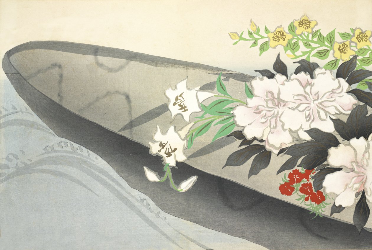 Hana-Bune, de Momoyo-gusa - Kamisaka Sekka