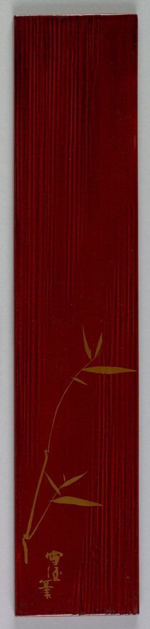 Couvercle de boîte de carte de poème, 1868-1912 - Kamisaka Sekka