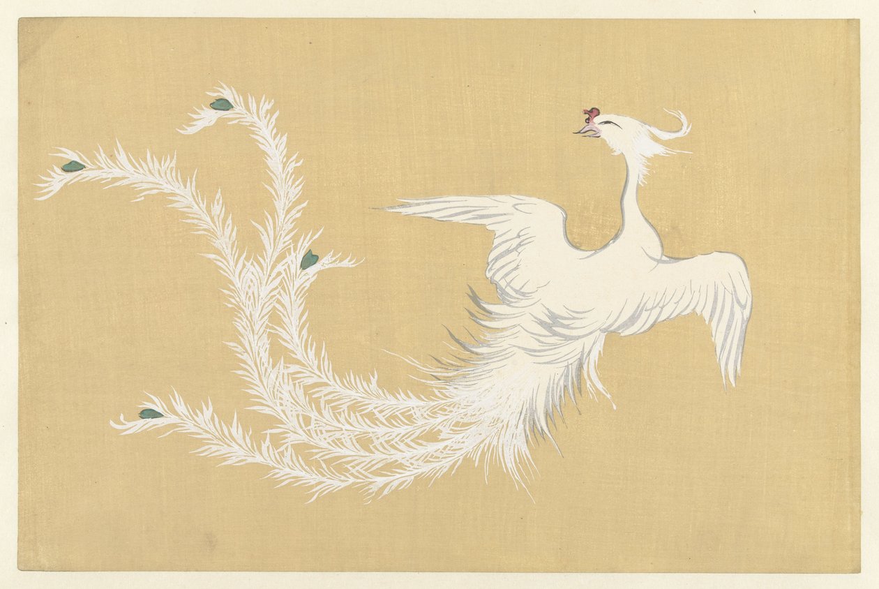 Phénix blanc - Kamisaka Sekka
