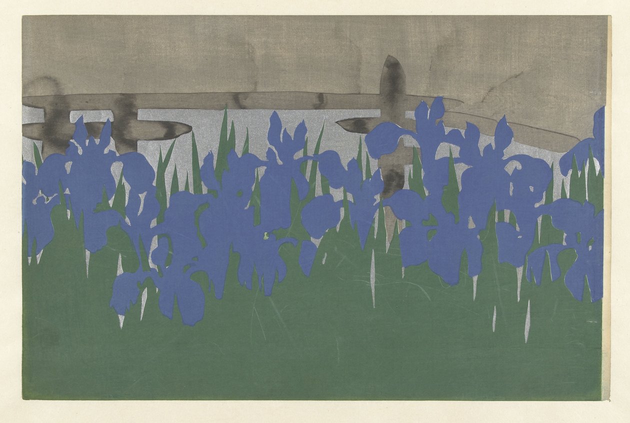 Yatsubashi (Fleurs de cent mondes) (Momoyogusa, dl. 1) - Kamisaka Sekka