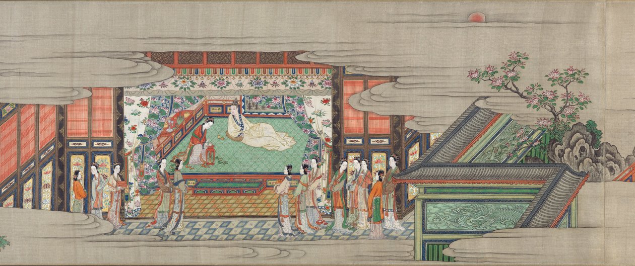 Parchemin 1 de Song of Lasting Sorrow (Chōgonka gakan) - Kano Sansetsu