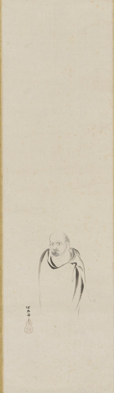 Bodhidharma, période Edo - Kanō Tan’yū