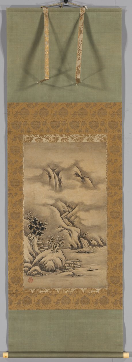Paysages saisonniers: Hiver - Kano Hideyori