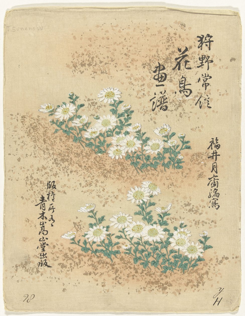 Table des matières (Bloemen- en vogelschetsen van Kano Tsunenobu, Kano Tsunenobu kacho gafu) - Kano Tsunenobu