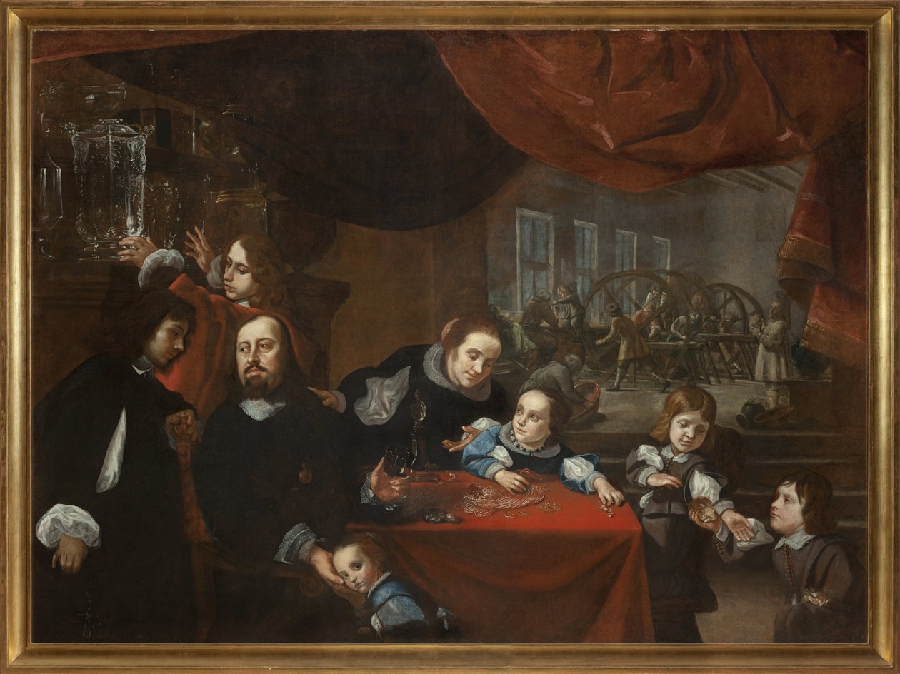 Dionysio Miseroni et sa famille - Karel Škréta