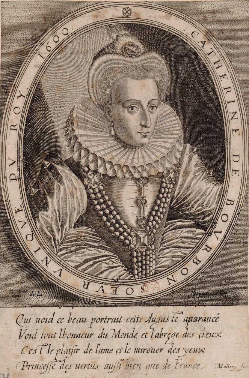 Catherine de Bourbon - Karel van Mallery