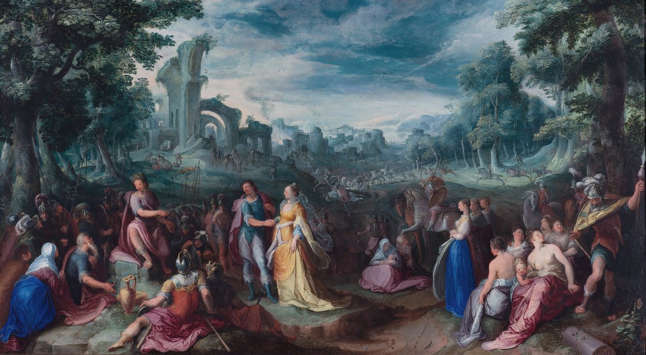 La continence de Scipion - Karel van Mander the Elder