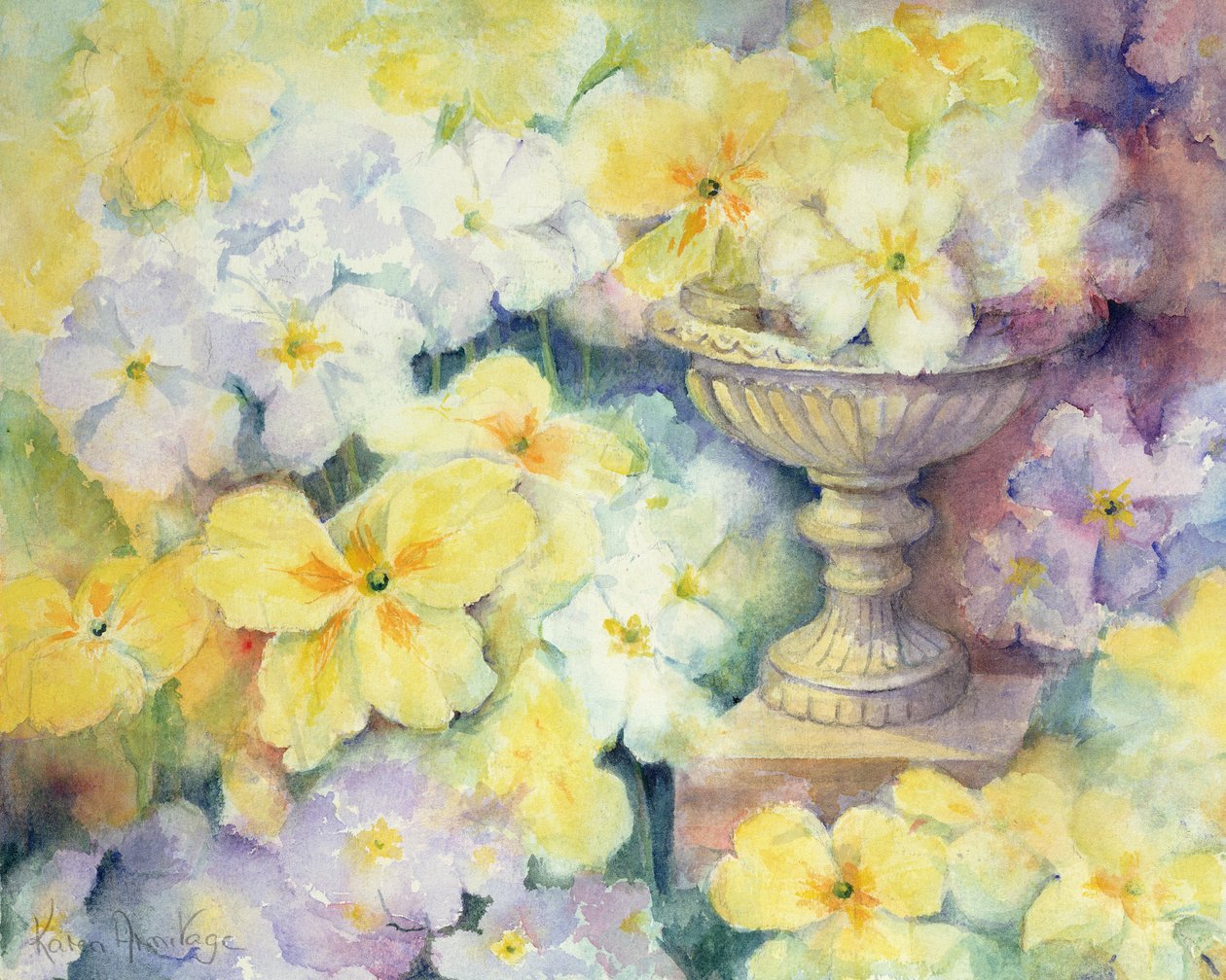 Polyanthus à Hurst - Karen Armitage