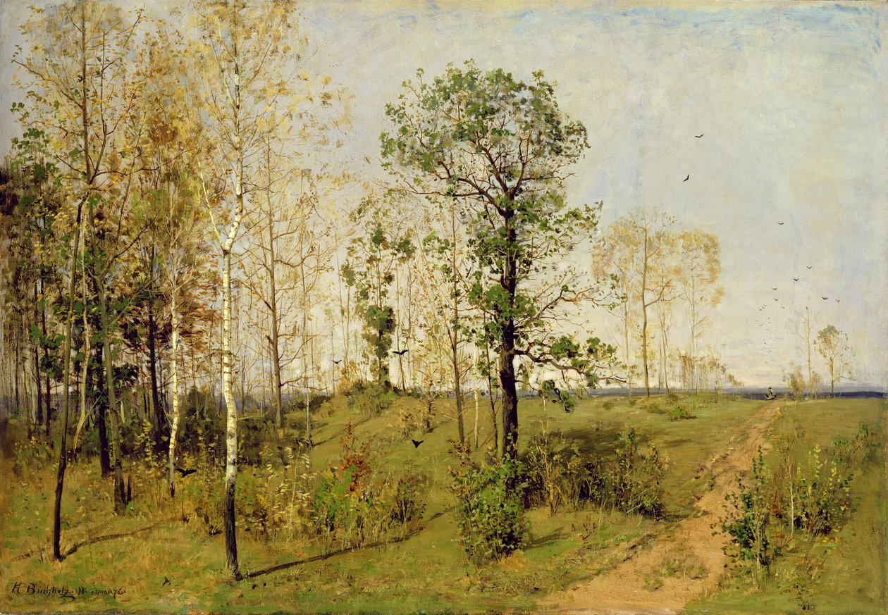 Début du printemps à Weimar, 1876 - Karl Buchholz