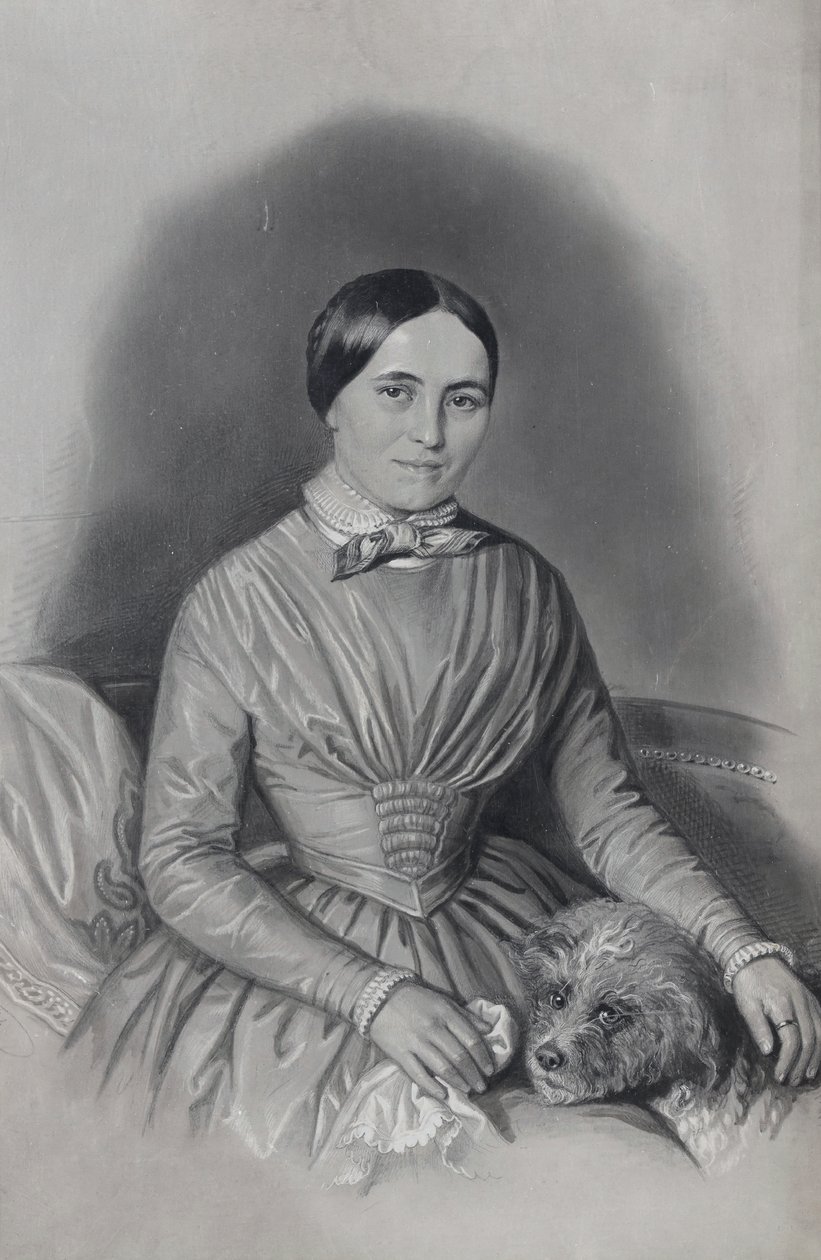 Portrait de Johann Spyri (1827-1901), écrivaine - Karl Friedrich Irminger