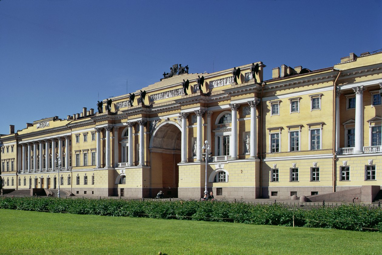 Le Sénat et le Synode, construit en 1829-34 - Karl Ivanovich Rossi