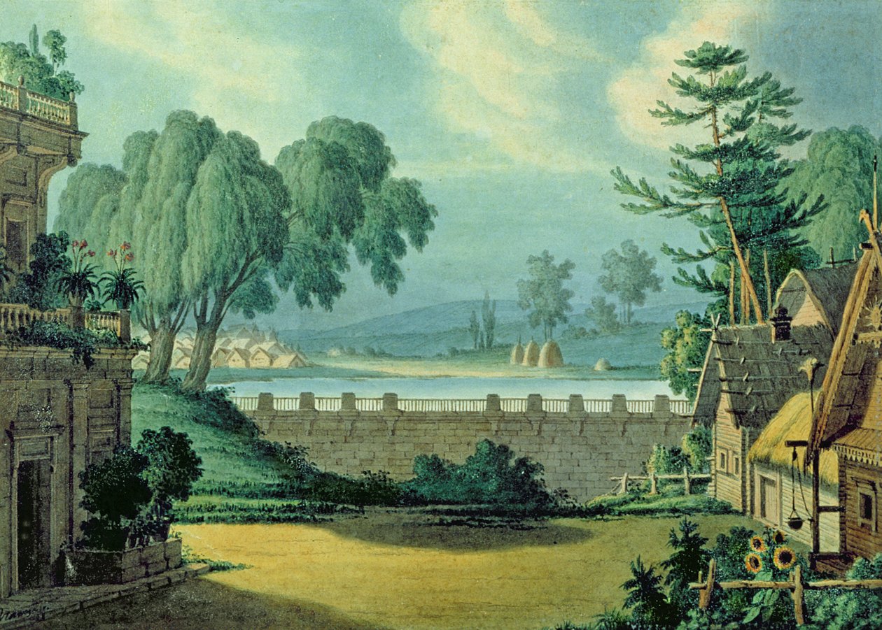 Décor de scène pour l