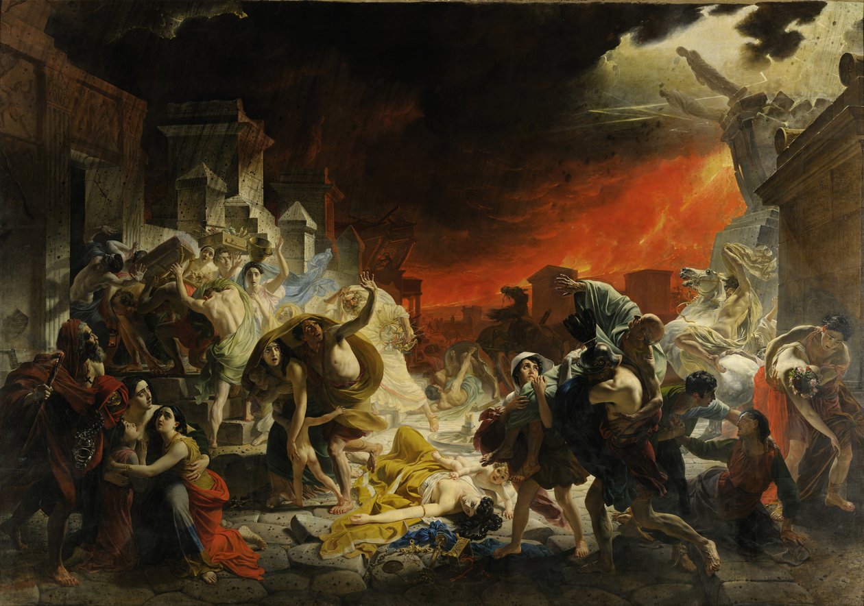 Le dernier jour de Pompéi, 1833 - Karl Pavlovich Bryullov
