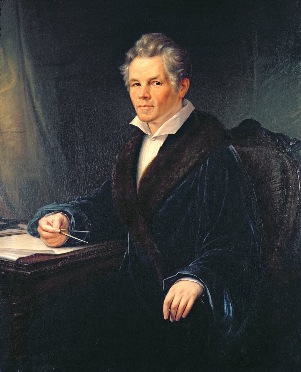 Portrait de Karl Friedrich Schinkel, vers 1880 - Karl Schmidt
