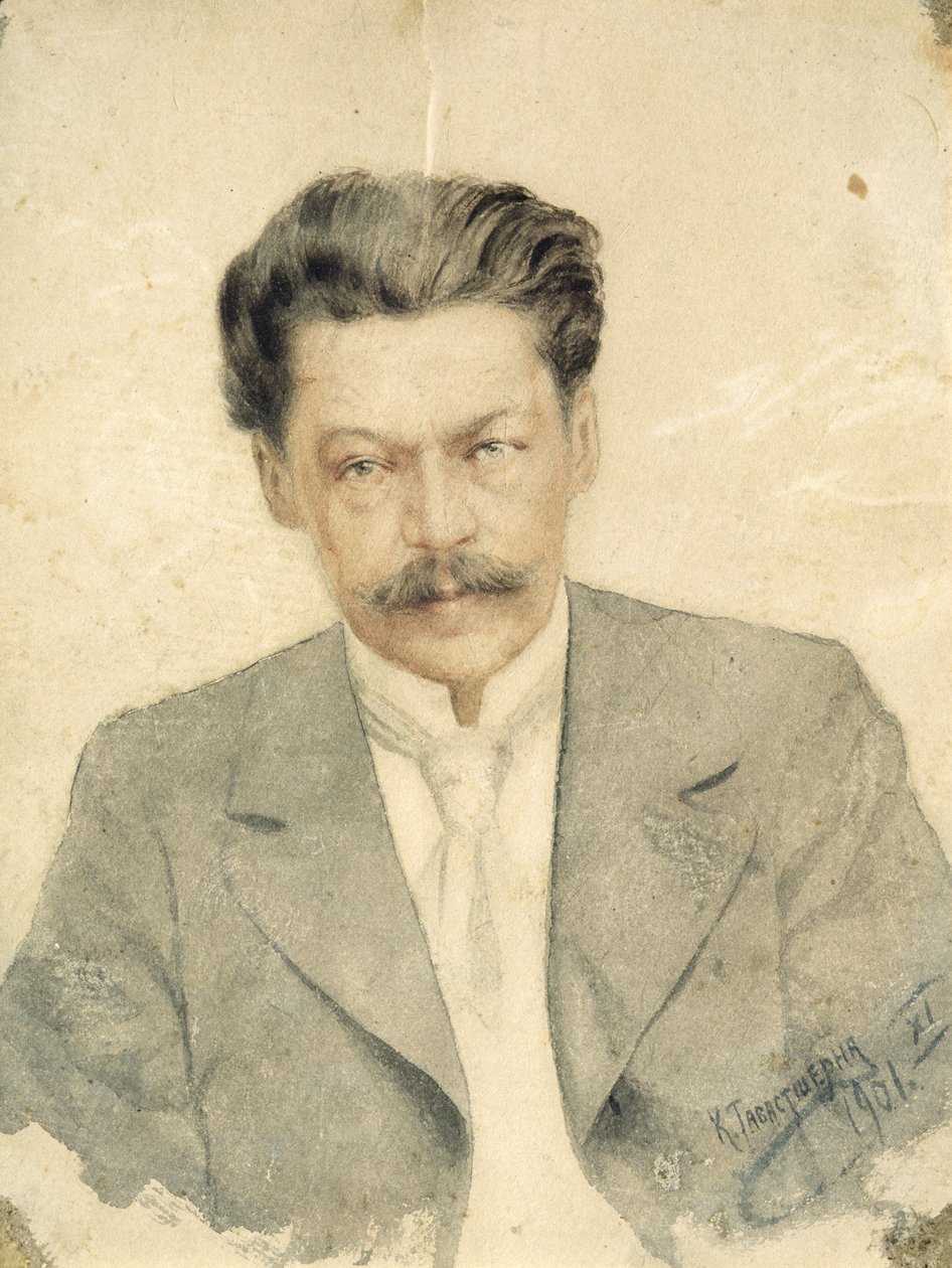 Portrait du compositeur Anton Arensky - Karl Tavaststjerna