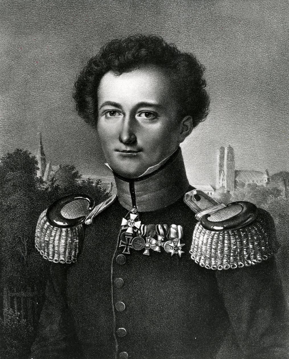 Carl von Clausewitz, gravure réalisée par F. Michelis, 1830 - Karl Wilhelm Wach